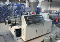 YR Conical Twin Screw Compounding Extruder For WPC Wood Plastic Composite Granules