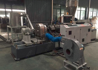 220 KW Low Consumption Granulator For Plastic Recycling With Twin Screw Extruder System