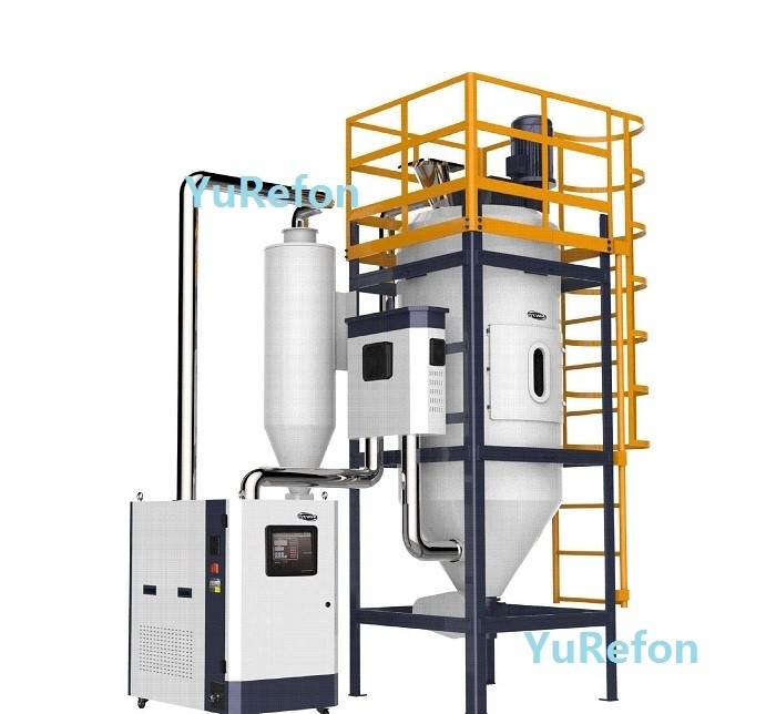 High Capacity Pet Crystallizer Dryer Dehumidifier For Pharmaceutical Industries